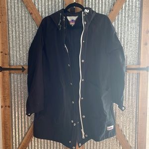 Black Penfield Utility jacket with hoodie